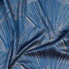 DESIGN 91 Dekorační závěs s kroužky - Goja, modrý 140 x 250 cm