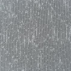 DESIGN 91 Hotová záclona s řasící páskou - Kelly bílostříbrná 300 x 250 cm