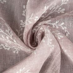 DESIGN 91 Dekorační závěs - Amber, růžový 140 x 250 cm