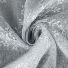 DESIGN 91 Dekorační závěs - Amber, šedý 140 x 250 cm