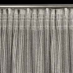 DESIGN 91 Hotová záclona s řasící páskou - Regina, béžová 140 x 270 cm