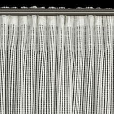 DESIGN 91 Hotová záclona s řasící páskou - Regina, bílá 140 x 270 cm