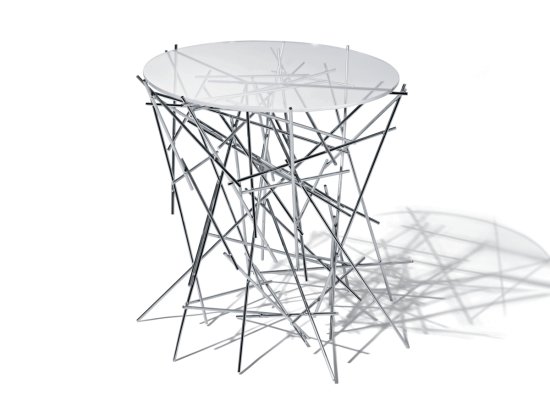 Alessi Konferenční, odkládací, kávový stolek Blow Up Alessi