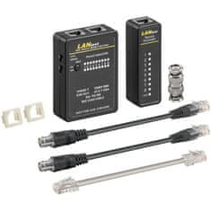Goobay Tester kabelů RJ11,RJ45, BNC