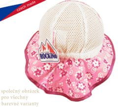 ROCKINO Dívčí letní klobouk vzor 3132 - růžový, velikost 52