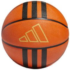 Adidas Míče basketbalové hnědé 6 3STRIPES Rubber X3