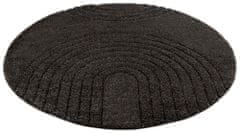 Mint Rugs Kusový koberec Norwalk 105105 dark grey 160x160 (průměr) kruh