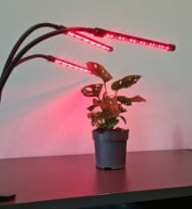 VELMAL Vodotěsná lampa pro růst rostlin 3 panely + časovač + dálkové ovládání
