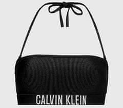 Calvin Klein Dámská plavková podprsenka Bandeau KW0KW02018-BEH (Velikost S)