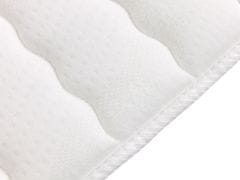 Veneti Boxpringová postel 140x200 CAROLA - bílá + topper ZDARMA
