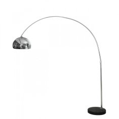 Veneti Designová stojací oblouková lampa LYNA - chromovaná