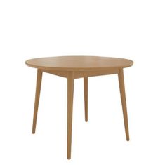 Veneti Kulatý jídelní stůl OLMIO - přírodní dřevo