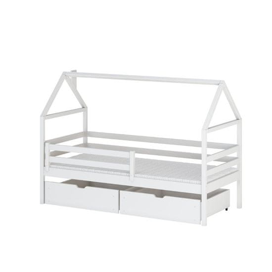 Veneti Dětská postel se šuplíky ALIA - 90x190, bílá