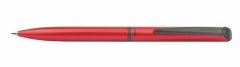 Pentel Kuličkové pero "EnerGel BL-2507", modrá, 0,35 mm, otočný mechanismus, kovové, matně červené tělo, BL2507B-CK