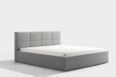 Veneti Čalouněná manželská postel FRIDA - 160x200, zelená