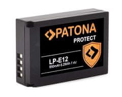 PATONA baterie pro foto Canon LP-E12 850mAh Li-Ion Protect