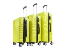 Aga Travel Sada cestovních kufrů MR4654 Žlutá