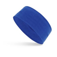 NANDY Bavlněná čelenka do vlasů, sportovní - modrá