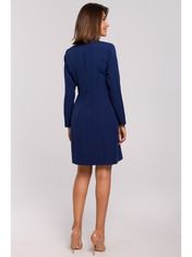 Style Stylove Dámské mini šaty Nifar S217 námořnická modrá XXL