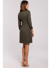 Style Stylove Dámské mini šaty Nifar S217 khaki L