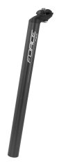 Force sedlovka BASIC P6.4 karbon 31,6/400mm, černá