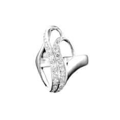 Amiatex Stříbrný prsten 15377, 54