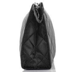 INNA Kosmetická taška Toaletní taška Make-up Bag pro kabelky Malé prostorné cestovní tašky Travelcosmetic černá