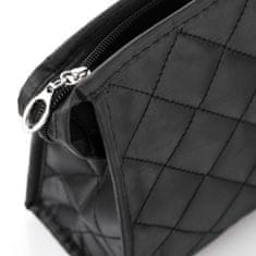INNA Kosmetická taška Toaletní taška Make-up Bag pro kabelky Malé prostorné cestovní tašky Travelcosmetic černá