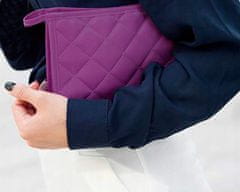 INNA Kosmetická taška Toaletní taška Make-up Bag pro kabelky Malé prostorné cestovní tašky Travelcosmetic fialová