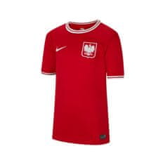 Nike Tričko na trenínk červené L Polska Stadium Jsy Home JR