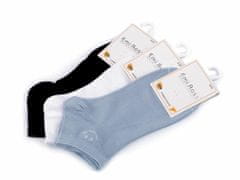 Kraftika 3pár (vel. 35-38) mix dámské bavlněné ponožky kotníkové emi