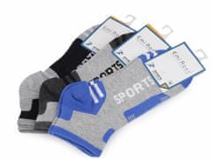 Kraftika 3pár (vel. 43-47) mix náhodný modrá pánské bavlněné ponožky