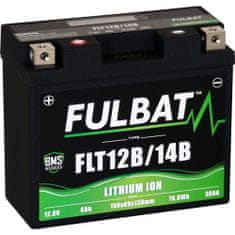 Fulbat lithiová baterie LiFePO4 YT12B-BS, YT14B-BS FULBAT 12V, 6Ah, 360A, hmotnost 0,82 kg, 150x69x130 560508