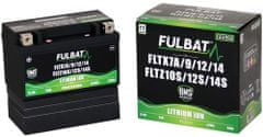 Fulbat lithiová baterie LiFePO4 YTX7A-BS, YTZ14S-BS FULBAT 12V, 5Ah, 300A, hmotnost 0,85 kg, 150x87x93 560511