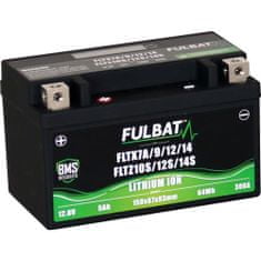 Fulbat lithiová baterie LiFePO4 YTX7A-BS, YTZ14S-BS FULBAT 12V, 5Ah, 300A, hmotnost 0,85 kg, 150x87x93 560511