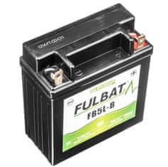 Fulbat baterie 12V, FB5L-B GEL, 12V, 5Ah, 65A, bezúdržbová GEL technologie 120x60x130 FULBAT (aktivovaná ve výrobě) 550991