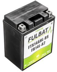 Fulbat baterie 12V, YTX14AHL-BS/YB14L-A2 GEL 14Ah, 175A, bezúdržbová GEL technologie 135x90x167 FULBAT (aktivovaná ve výrobě) 550927