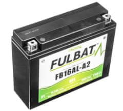 Fulbat baterie 12V, FB16AL-A2 GEL, 12V, 16Ah, 210A, bezúdržbová GEL technologie 205x70x162 FULBAT (aktivovaná ve výrobě) 550948