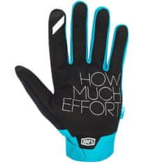 100% rukavice BRISKER, 100% - USA (modré) (Velikost: S) 10016-494