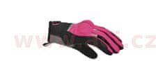 Spidi rukavice FLASH CE LADY, SPIDI, dámské (černé/růžové) (Velikost: XS) 2H925099