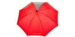 ACI Deštník červený s rukojetí ve tvaru řadící páky a s logem ACI 2H531951
