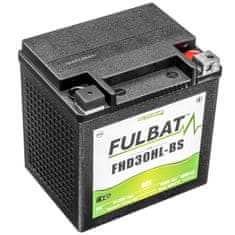 Fulbat baterie 12V, FHD30HL-BS GEL (Harley.D), 30Ah, 430A, bezúdržbová GEL technologie 165x125x175 FULBAT (aktivovaná ve výrobě) 550882