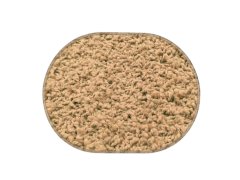 Vopi Kusový koberec Color shaggy béžový ovál 50x80