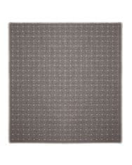 Kusový koberec Udinese hnědý čtverec 60x60