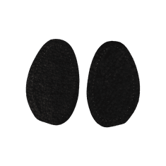 Cocciné Černé kožené vložky do bot na latex 36-37