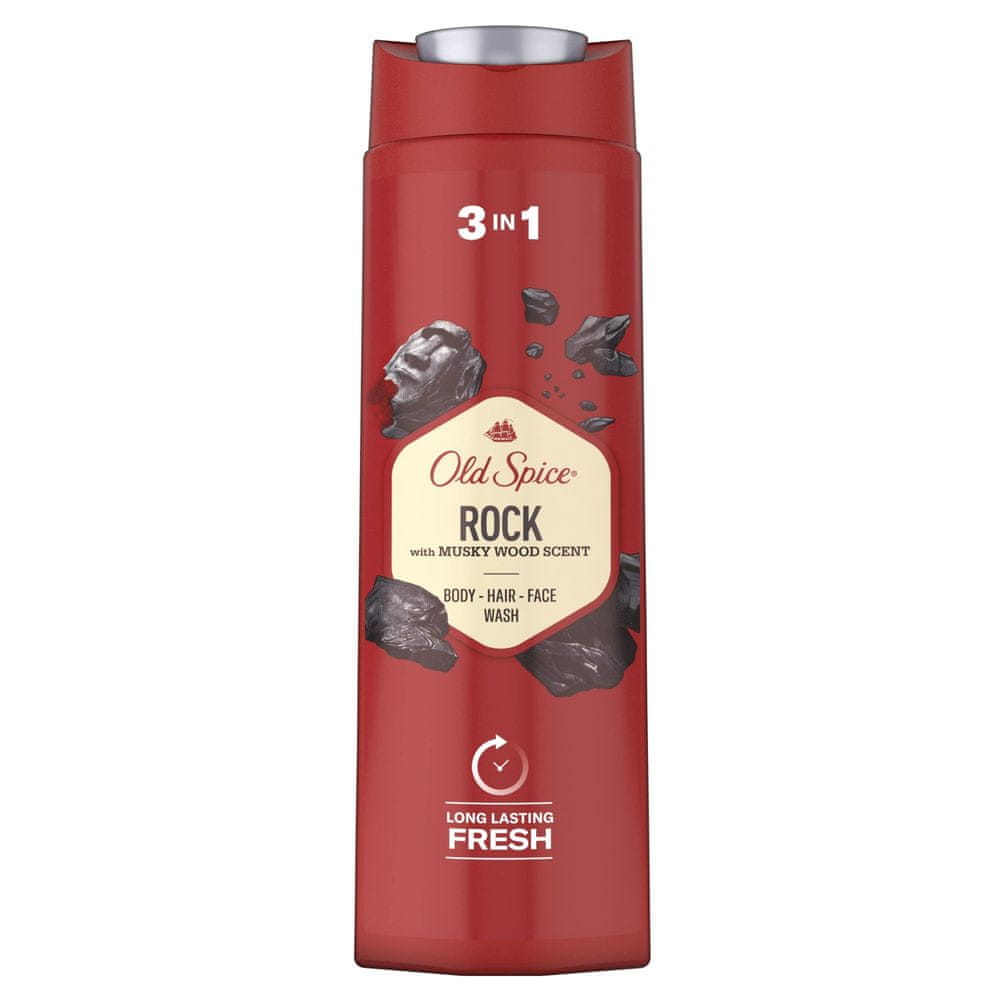 Levně Old Spice Rock Sprchový gel a šampon 400 ml