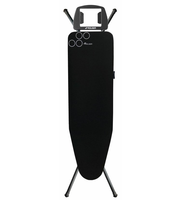Levně Rolser Žehlicí prkno K-S BLACK TUBE S, 110×32 cm, černé