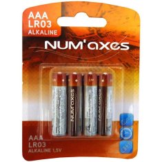 NUM’axes Baterie Num Axes AAA 4ks