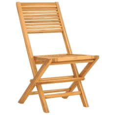 Petromila Skládací zahradní židle 2 ks 47x62x90 cm masivní teakové dřevo