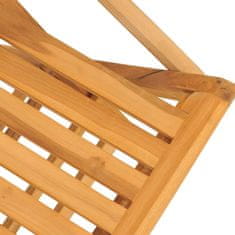 Petromila Skládací zahradní židle 8 ks 61x67x90 cm masivní teakové dřevo